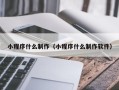 海盐小程序什么制作（小程序什么制作软件）